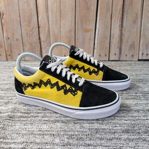 Vans Peanuts x Old Skool 'Charlie Brown' Size 6.5W/5M